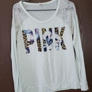 Long sleeve Pink tee